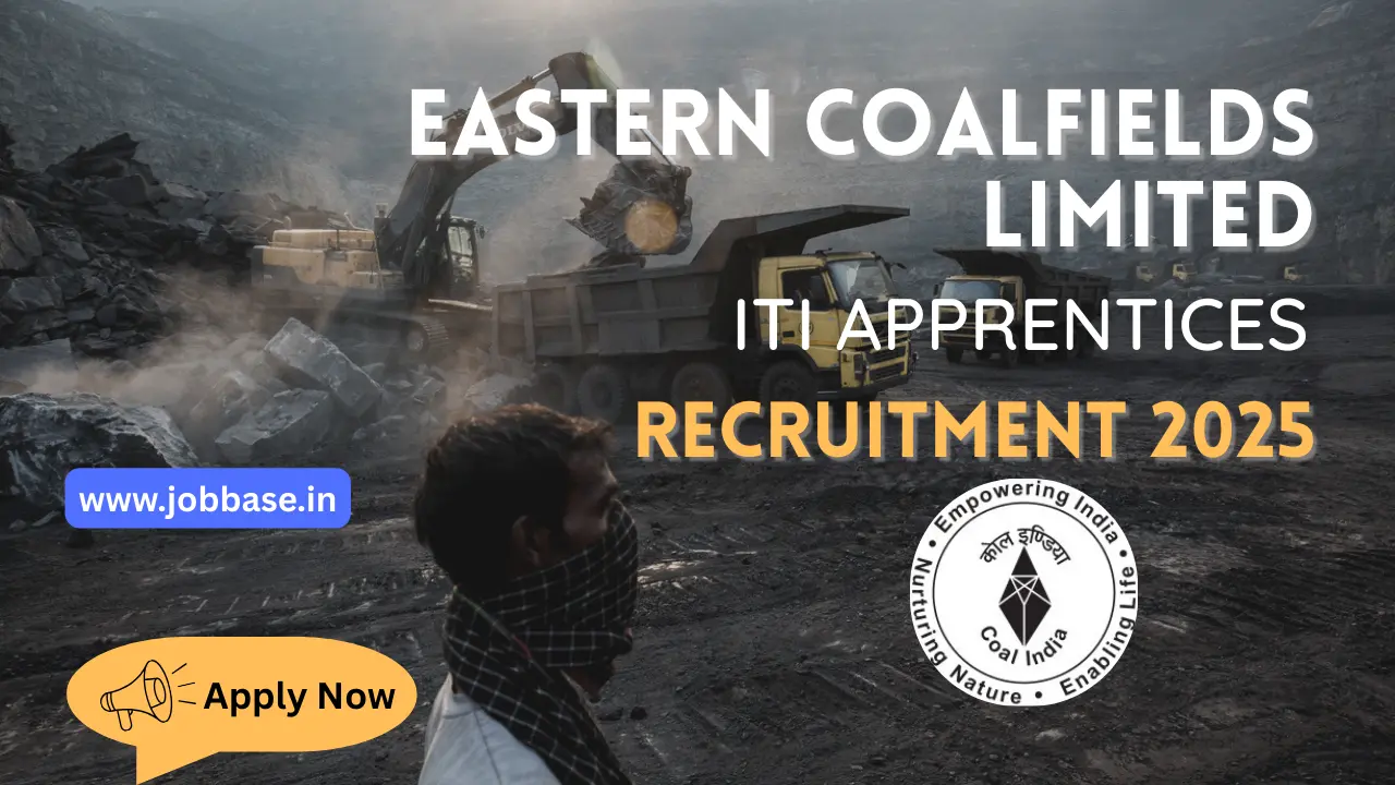 Eastern Coalfields Limited ITI Apprentices Recruitment 2025
